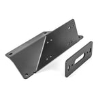 Heavy-Duty Winch Mount Bracket Plate for Polaris Ranger 570 900 1000 XP / Crew (2013-2025) – Alloy Steel Front Winch Mounting Bracket with Fairlead Adapter Plate & Hardware