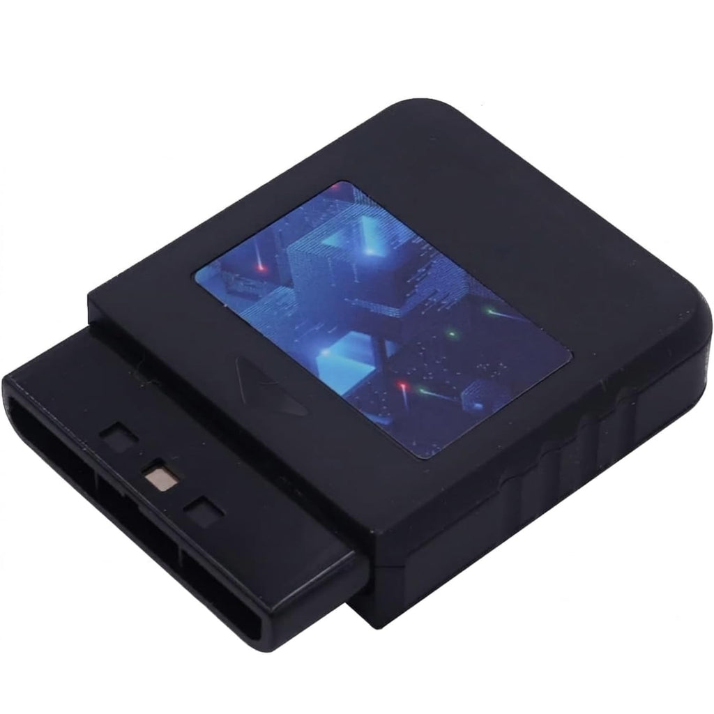Wireless Controller Converter Adapter for PS2, PS1, PS Classic & PC Windows, Ultra-Low Latency Bluetooth Adapter with 5-Level Turbo & Custom Button Remapping