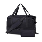 Personal Item Bag 18x14x8 Travel Duffel Bag, Underseat Carry On Luggage with Shoe Compartment