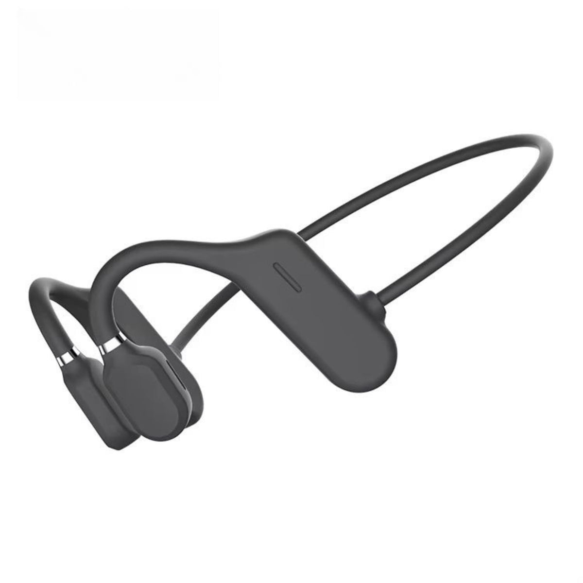 Open-Ear Bone Conduction Headphones – Bluetooth 5.0 Wireless Sports Headset with Built-in Mic, IPX5 Waterproof, Ultra-Lightweight 18g Design & 5-Hour Playtime for Running, Cycling, Driving & Workouts