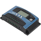 Gugxiom 100A Solar Charge Controller, 12V/24V Adaptive MPPT Tracking Charging Solar Charger Controller with LCD Display, 3 Stage Charging Dual USB Solar Panel Controller(100A)
