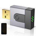 2-in-1 Mini Wireless CarPlay and Android Auto USB Adapter