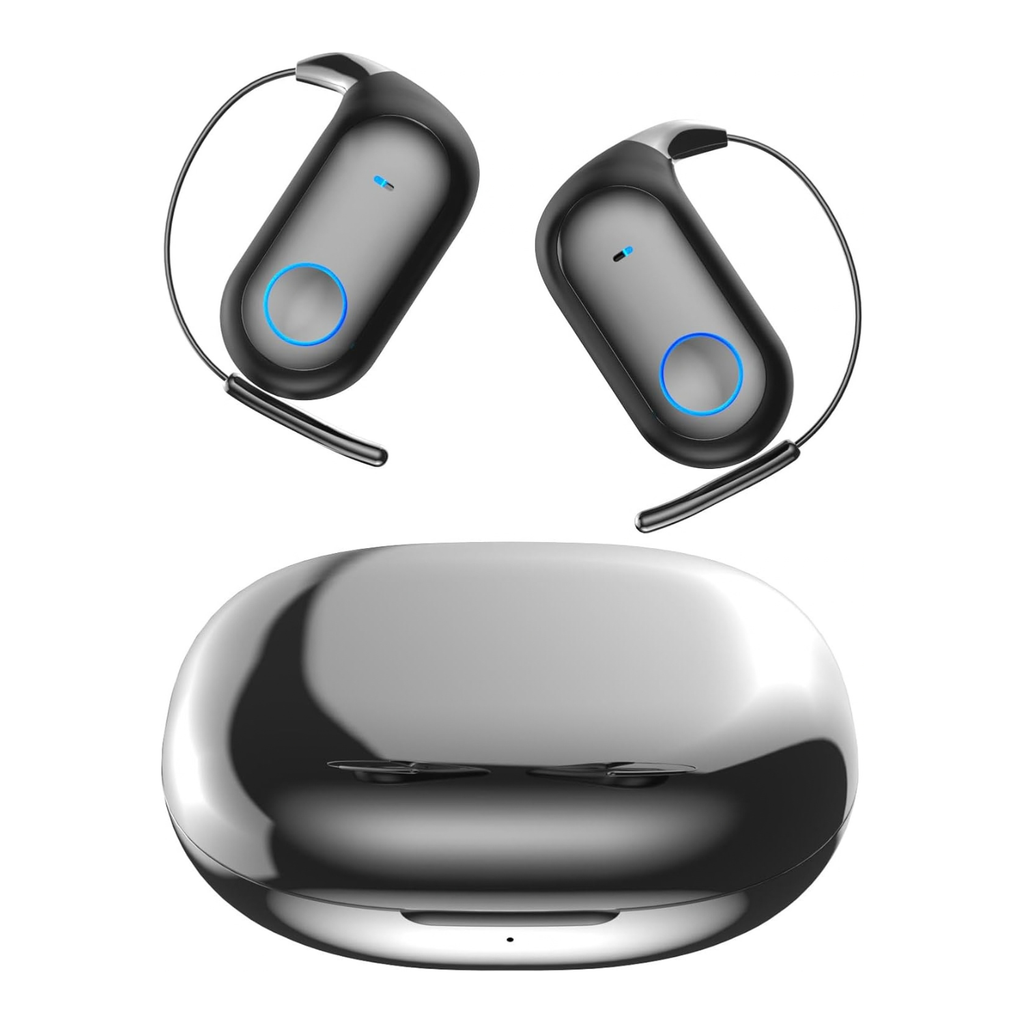 AI Translation Earbuds Real-Time 160 Languages Wireless Bluetooth Translator Earphones