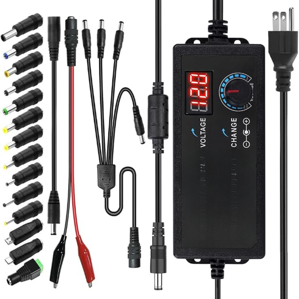 Adjustable 72W Universal Power Supply Variable 3V~24V 3A AC/DC Adapter