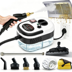 2500W Handheld High Pressure Steam Cleaner for Car Detailing, Kitchen, Grout Cleaning