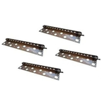 4-Pack 13 Inch LED Hardscape Lighting 2.5W 240LM 2700K Soft White