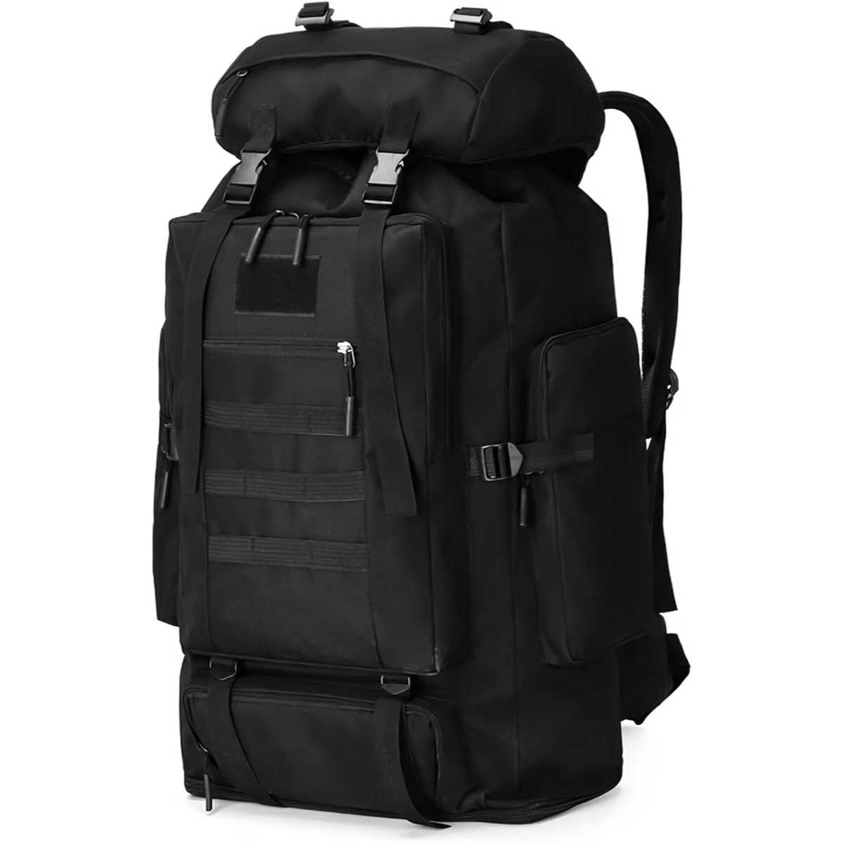 100L Camping Backpack, Large Water-Resistant Hiking Rucksack with Multi-Pockets & Adjustable Straps