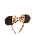 Vera Bradley Women's Disney Premium Cotton Minnie Mouse Ear Headband – Disney Hair Accessory – Mickey & Minnie Petal Floral