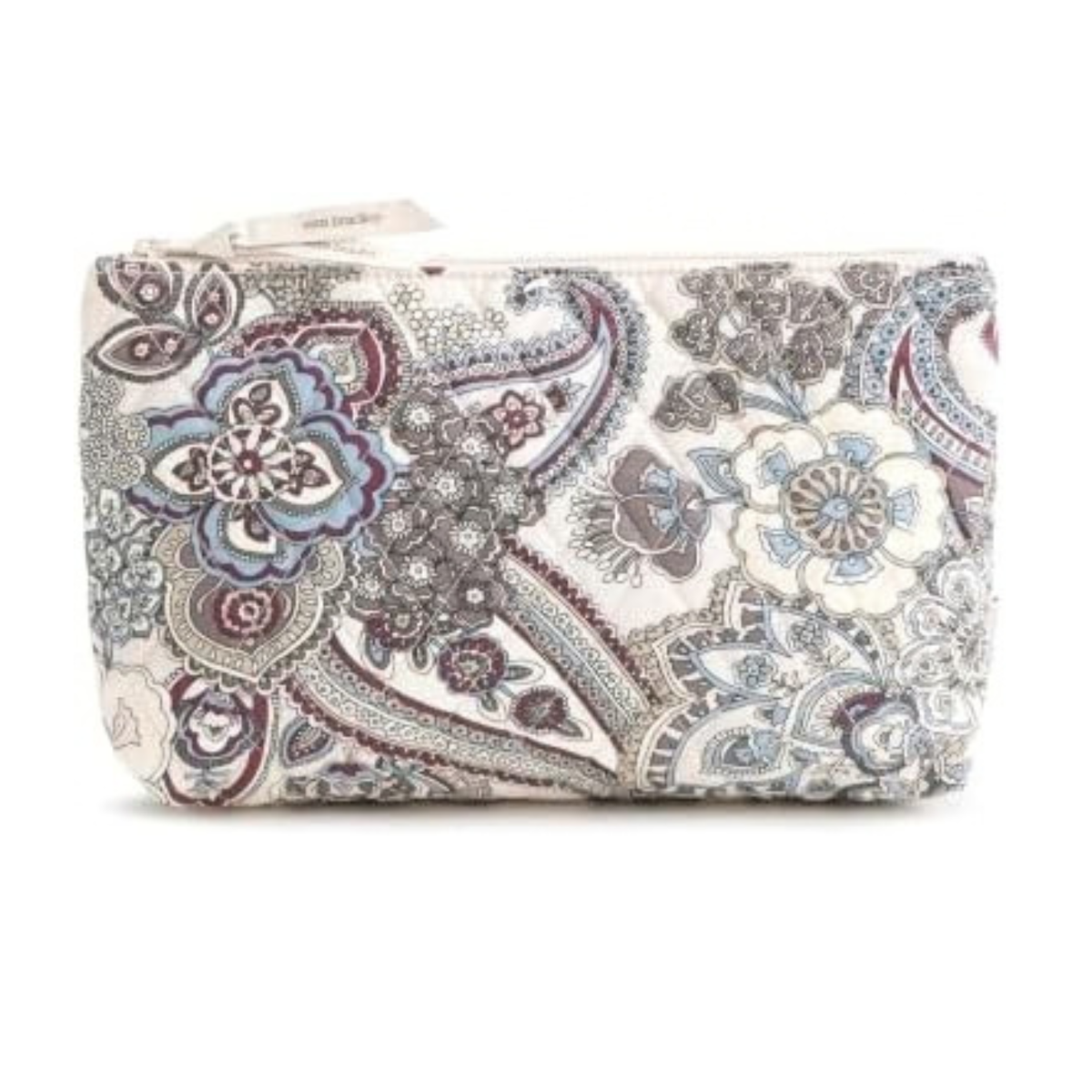 Vera Bradley Women's Premium Cotton Medium Pouch – Neutral Rhapsody