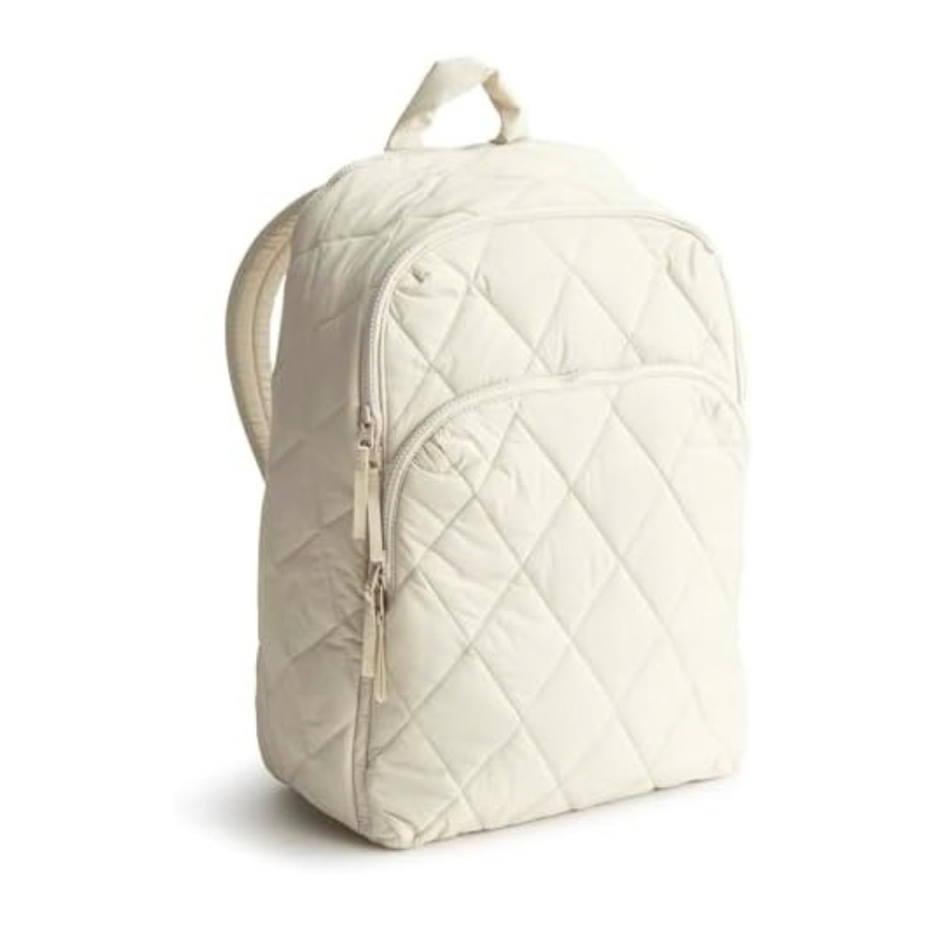 Vera Bradley Women's Featherweight Westover Hybrid Backpack, Pumice Stone, One Size