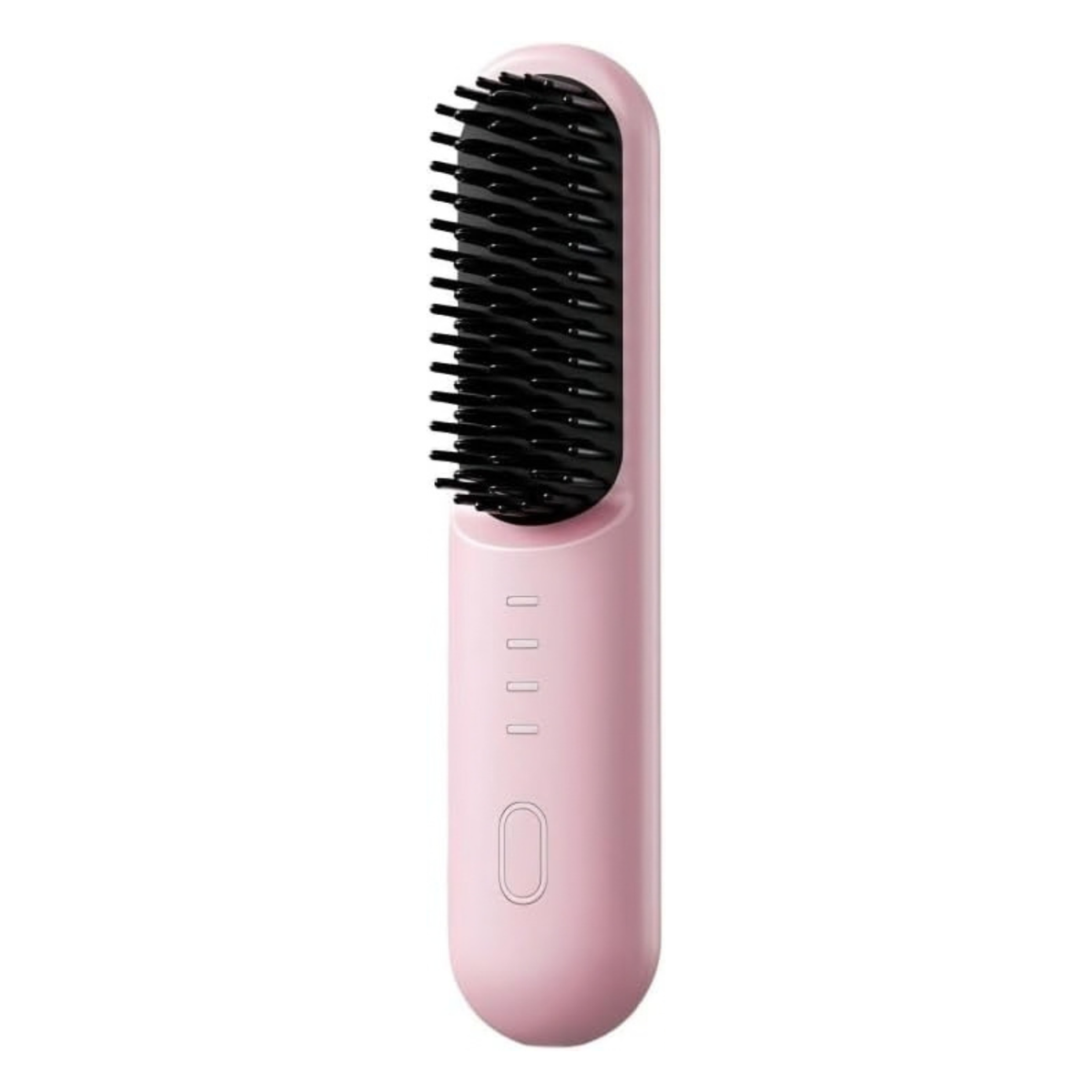 Cordless Hair Straightener Brush, 2 in 1 Curl & Straighten Styling Tool