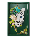 Leopard Flowers Photo Frame Building Blocks Set, 3D Wall Decor Puzzle Toy
