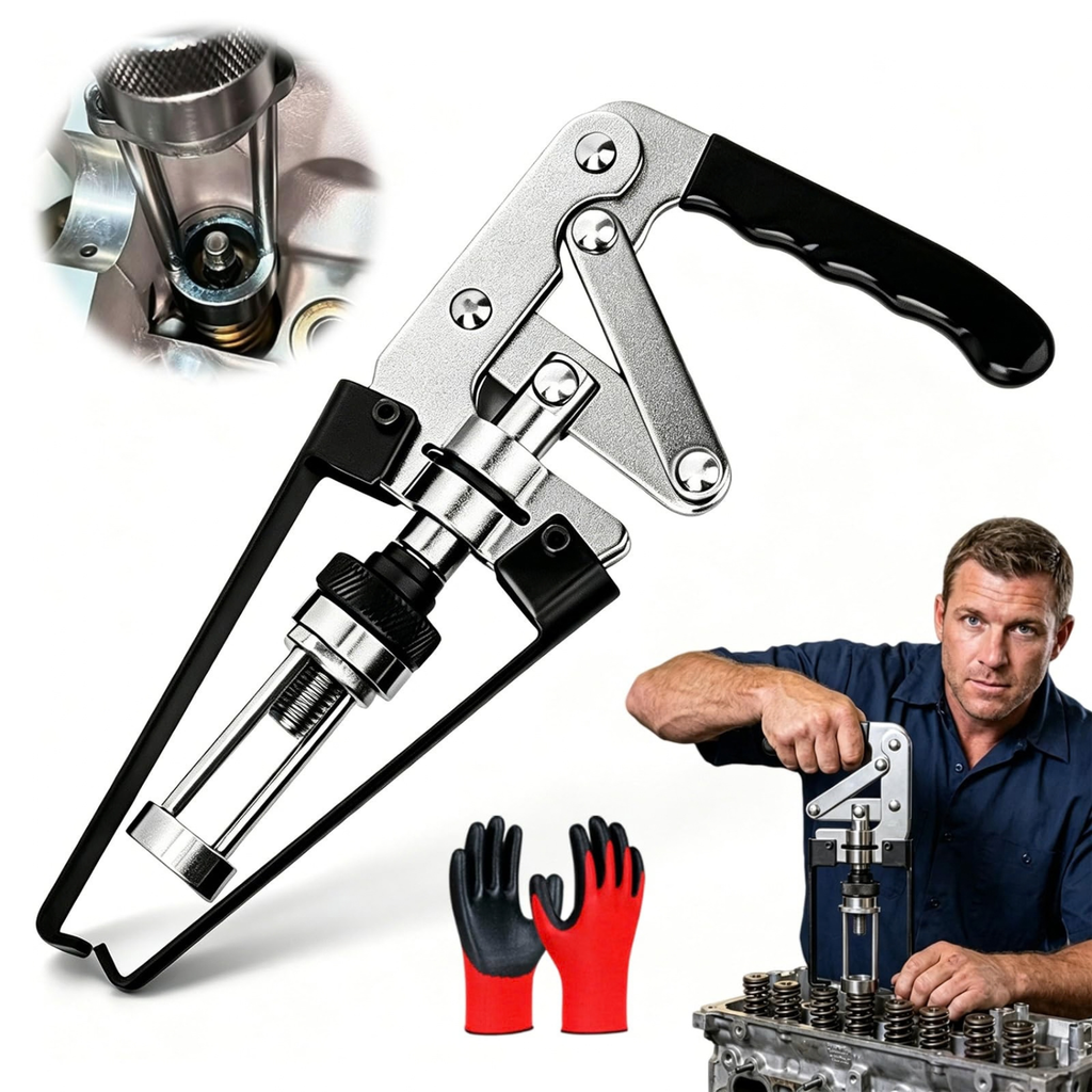 Adjustable Valve Spring Compressor Pliers for Engine Repair and Valve Seal Replacement