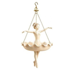 Ballet Dancer Hanging Planter, Hanging Planters for Indoor Plants, Plant Hangers Outdoor Decor, Ballerina Plant Holder and Hanging Flower Pot, Dance Teacher Gift Spider Plant Holder