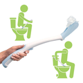 Toilet Aid Wiping Tool, 18" Personal Hygiene Wand for Seniors and Disabled