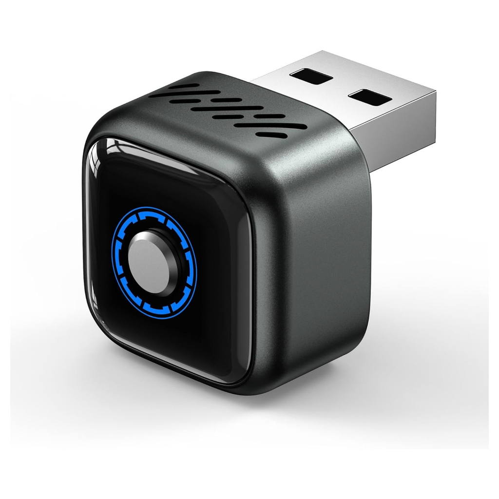 2026 Upgraded Mini Wireless CarPlay Adapter with Auto Reconnect, 5.8GHz WiFi, USB-C/USB-A