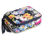 Vera Bradley Women’s Premium Cotton Travel Pill Case – Poppy Fields