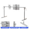 Tablet Stand Holder for Bed, Adjustable Foldable 360° Rotation, Universal Phone & Tablet Stand