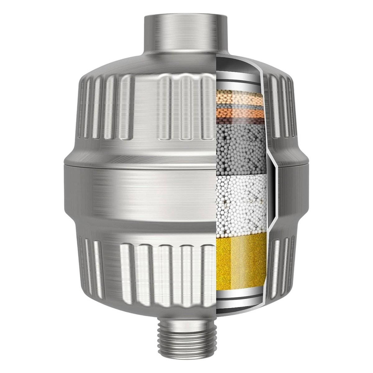 HD Heavy Duty High Output Shower Filter for Hard Water and Chlorine