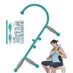 Coast Medical Trigger Point Massage Cane, Muscle Hook for Back & Neck