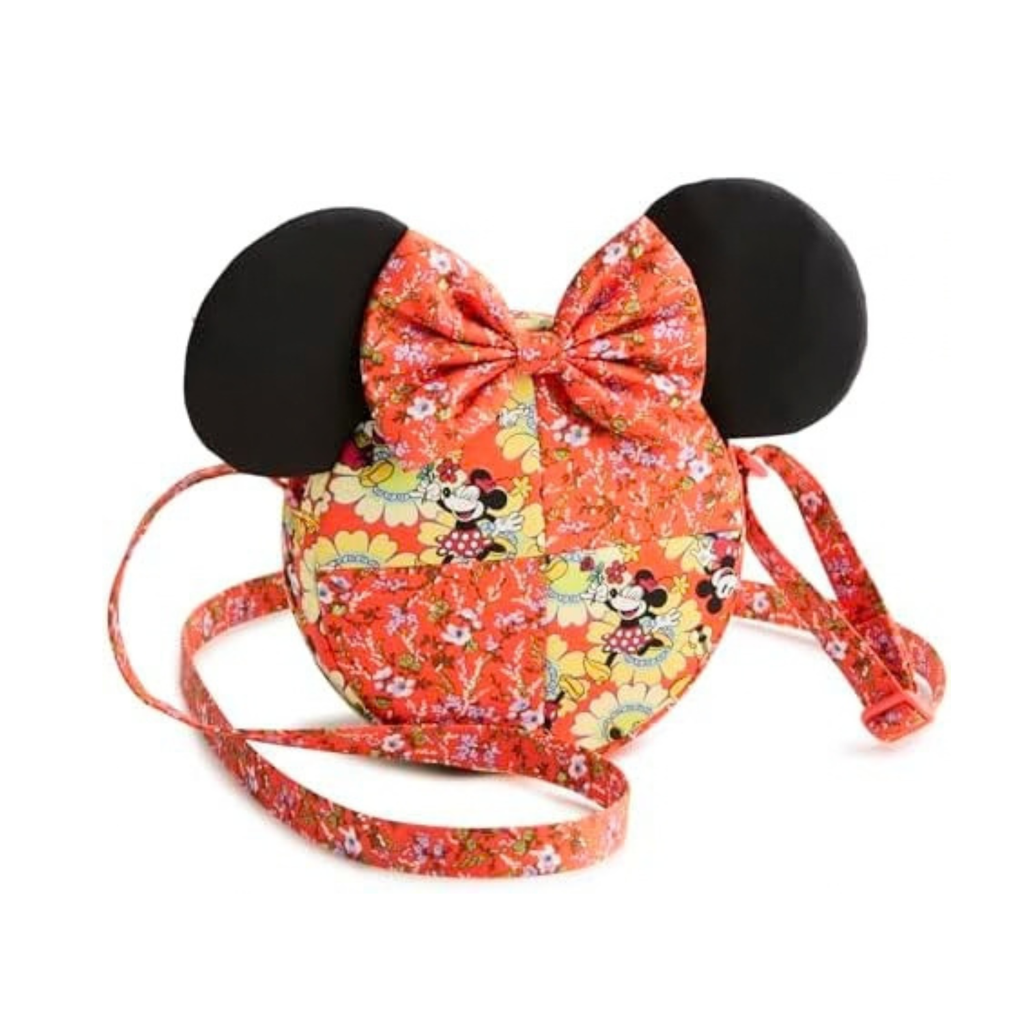 Vera Bradley Women's Disney Premium Cotton Minnie Mouse Crossbody