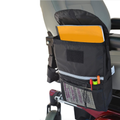 Large Armrest Saddle Bag for Wheelchairs, Scooters, and Walkers with Storage