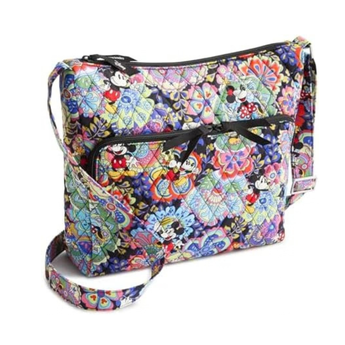 Vera Bradley Women's Disney Premium Cotton Harwick Large Messenger