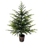 2FT Pre-Lit Artificial Norfolk Pine Small Christmas Tree (no Light)