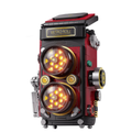 Retro Camera Building Blocks Sets with Lights for Adults Kids 8-12