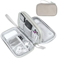 FYY Electronic Organizer, Travel Tech Pouch Bag, Medium, Khaki