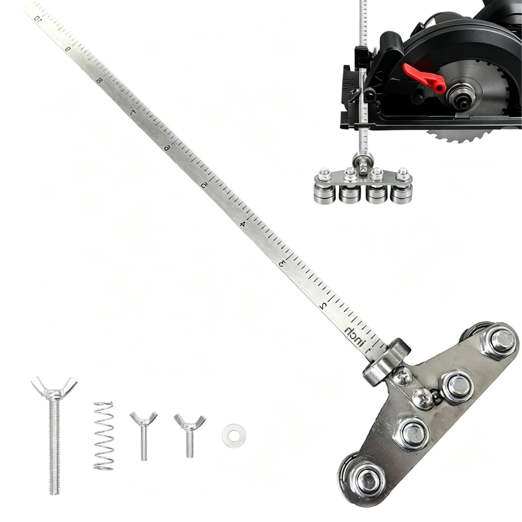 Circular Saw Guide Rail, 24 Inch Positioning Caliper for Circular Saw