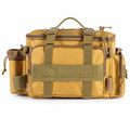 Fishing Tackle Bag, Water-Resistant Oxford Cloth Gear Storage Shoulder Bag