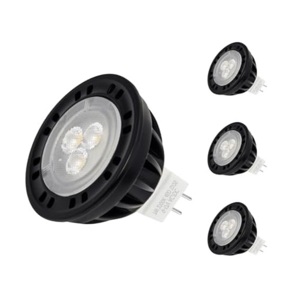 7W MR16 LED Light Bulb 12V 2700K Warm White 4 Pack
