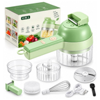 4 in 1 Handheld Electric Vegetable Cutter, Multi Blade Vegetable Chopper