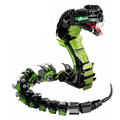 Mechanical Snake Building Blocks Set 3D Cobra Model for Adults Kids