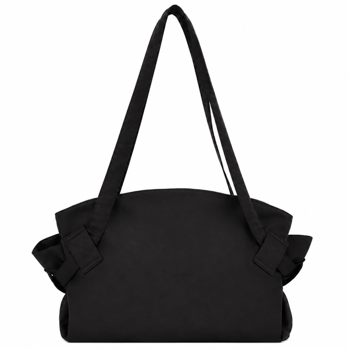 Picking Bag Water-Resistant Shoulder Harvest Bag Woven Sack for Orchard (Black)