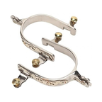 Gugxiom 2Pcs Western Cowboy Spurs, Stainless Steel Riding Western Spurs