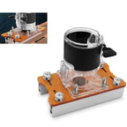 Wood Router Base, 2 in 1 Compact Wood Palm Router Base Router, Wood Router Tool, for Trimmers with an Inner Diameter of 65 mm