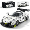 Technic Sports Cars Building Block Set with Display Case for Boys 6+