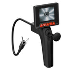 KeFvoer N3 Industrial Endoscope Borescope with Retractable Grabber Claw & Magnet Tip, 2.8" IPS Screen, 1MP Inspection Camera, 6 LED Lights, Flexible Cable for Plumbing & Engine Repair