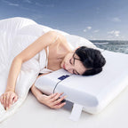 Cervical Memory Foam Pillow Pro - Ergonomic Neck Protection Pillow for Deep Sleep, Slow Rebound Contour Bed Pillow for Side, Back & Stomach Sleepers with Breathable Washable Cover