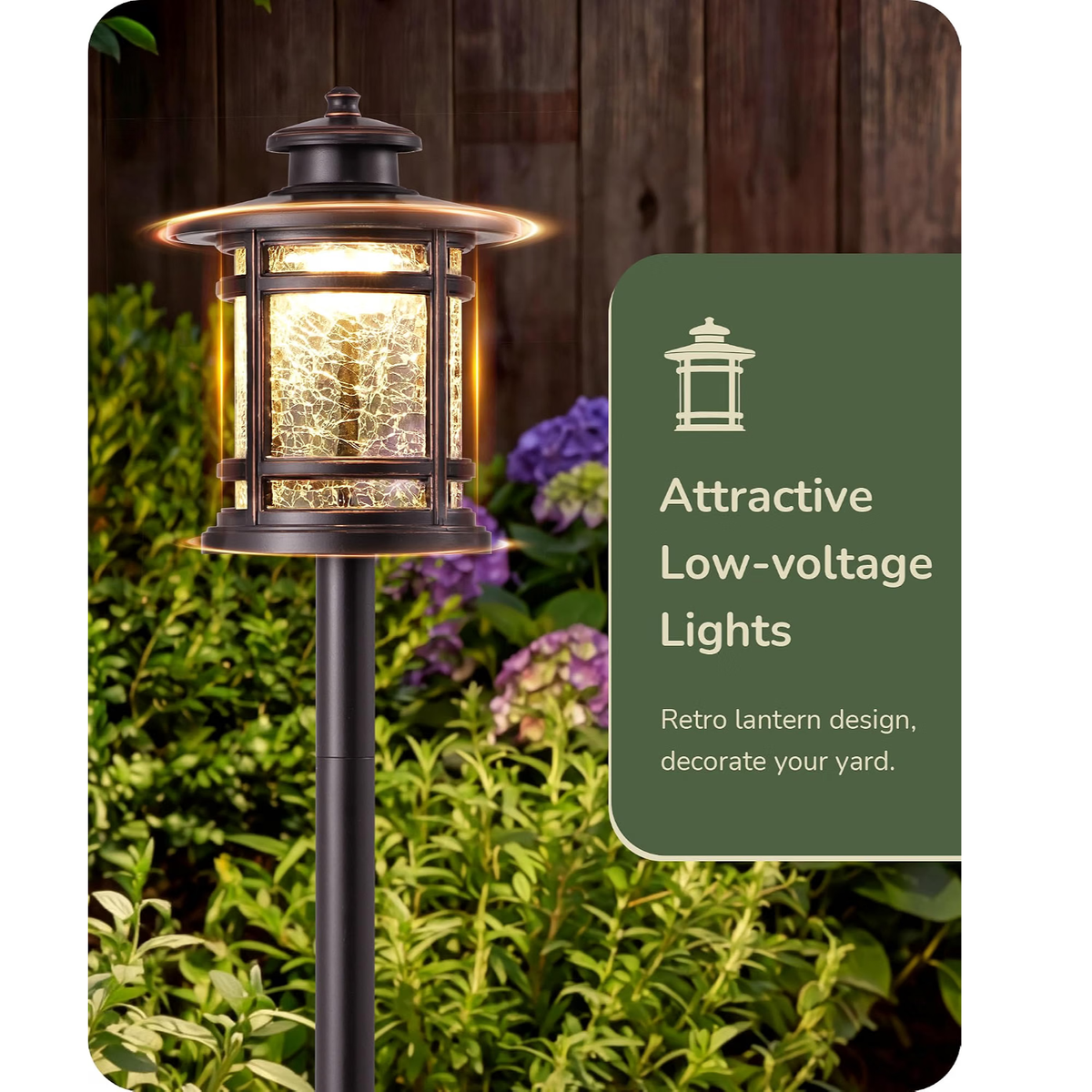 Low Voltage Landscape Lighting + 6-Pack Low Voltage Wire Connector
