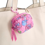 Vera Bradley Women's Disney Premium Cotton Zip Earbud Bag Charm