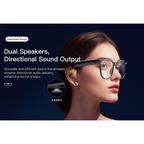 M02C AI Smart Glasses with Camera, Audio, Translation and Voice Assistant