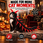 Centipede Cat Costume, 3D Halloween Centipede Costume for Cats & Small Dogs