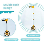 Gugxiom Measuring Wheel in Feet and Inches, Portable Measure Wheel