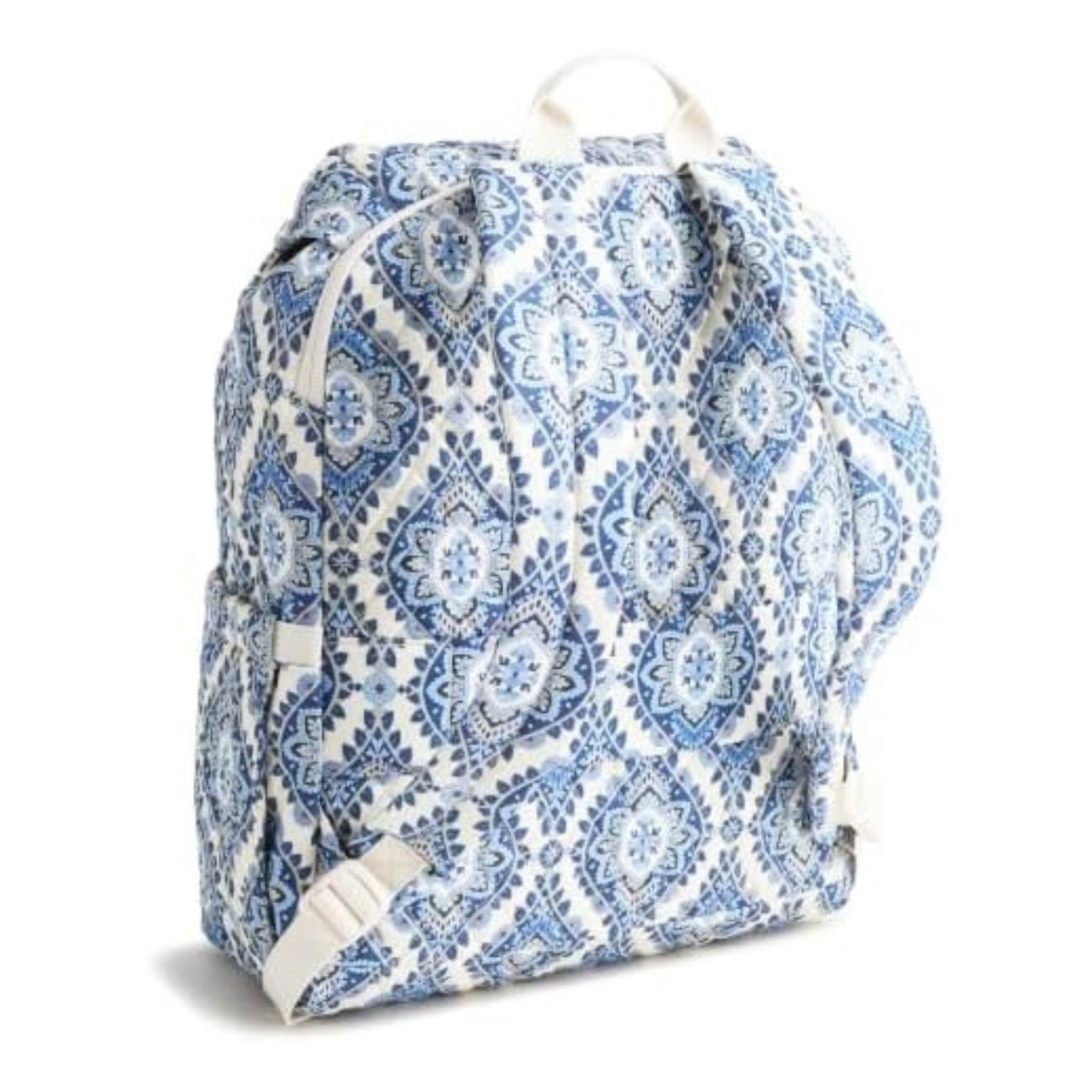 Vera Bradley Premium Cotton Large Berkhill Backpack – Cambridge Blues