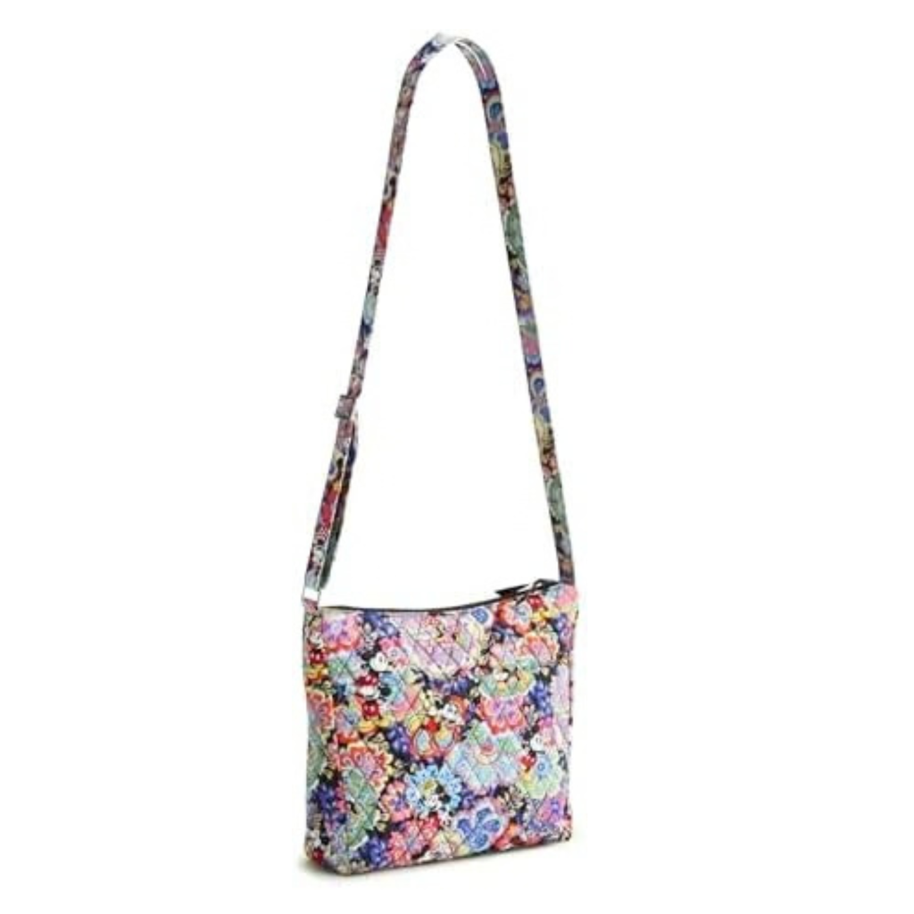 Vera Bradley Women's Disney Premium Cotton Harwick Large Messenger