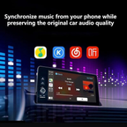 4-in-1 Wireless CarPlay Adapter for iPhone and Android Auto, Plug and Play