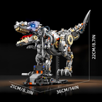 Mechanical Tyrannosaurus Building Blocks Set with LED Light
